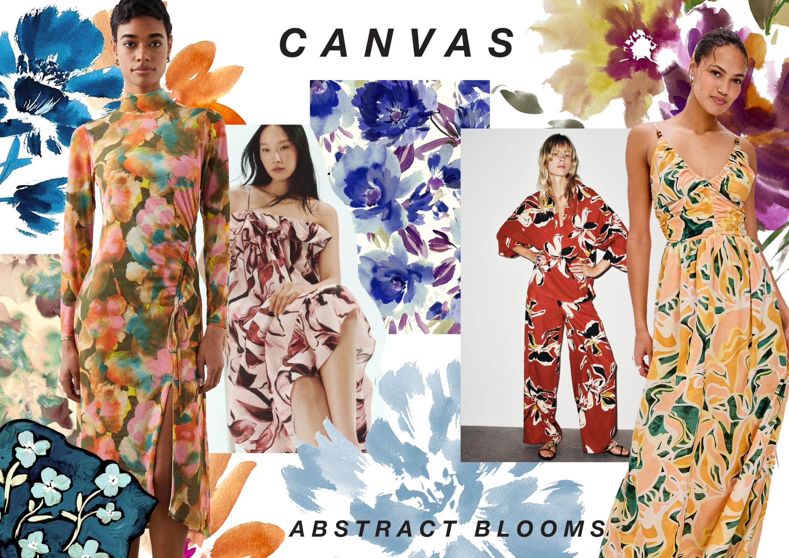ABSTRACT BLOOMS